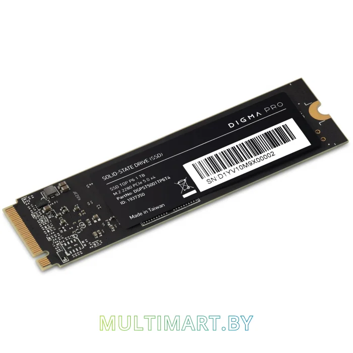 SSD диск Digma Pro Top P6 1TB (DGPST5001TP6T4)